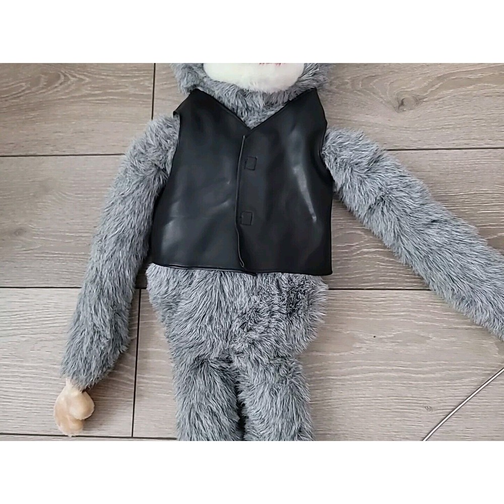 VTG. SUNNY & CO. FULL BODY WRAP AROUND GRANDPA MONKEY PUPPET‎ MOVEABLE MOUTH ARM - Picture 5 of 12